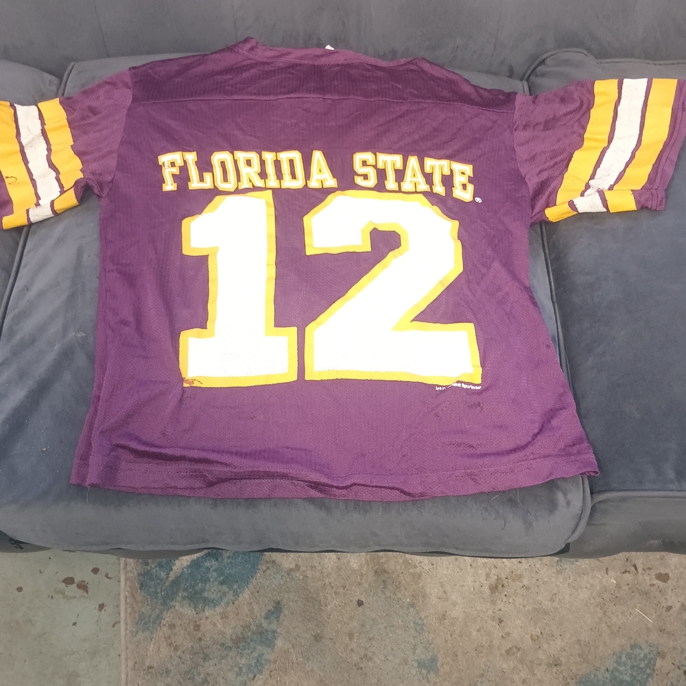 Florida State Purple and Yellow Jersey
